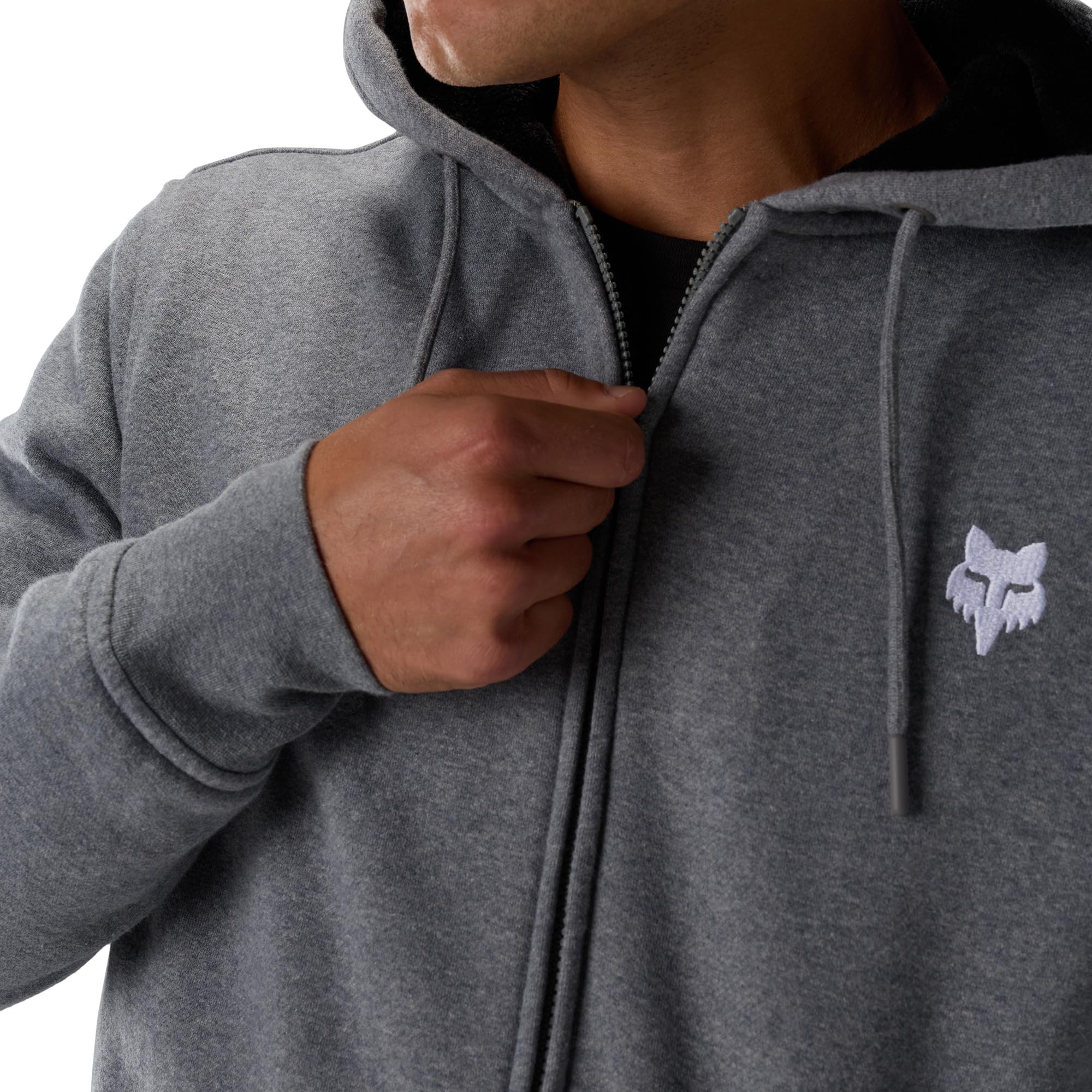FOX Head Sasquatch Fleece Zip Hoodica Grafit M Slika 7