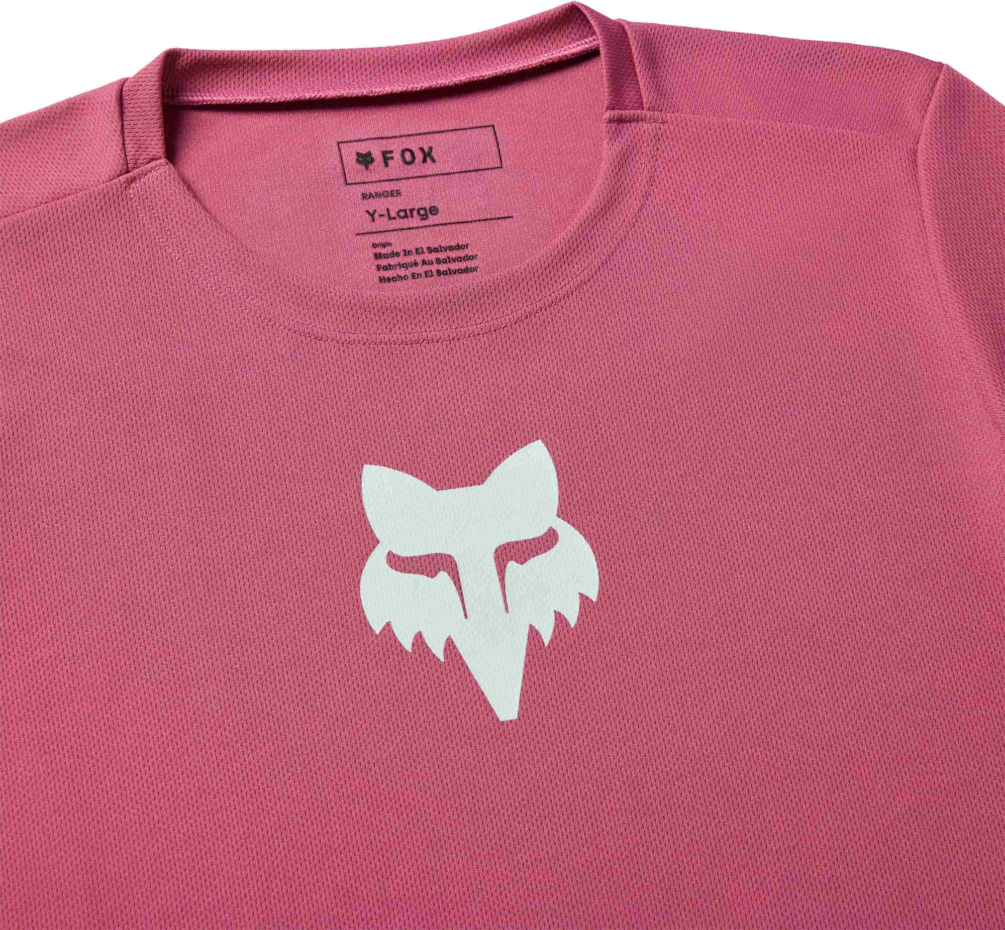 FOX Ranger Fox Head Youth Bicycle Jersey hotpink YM Figure 3