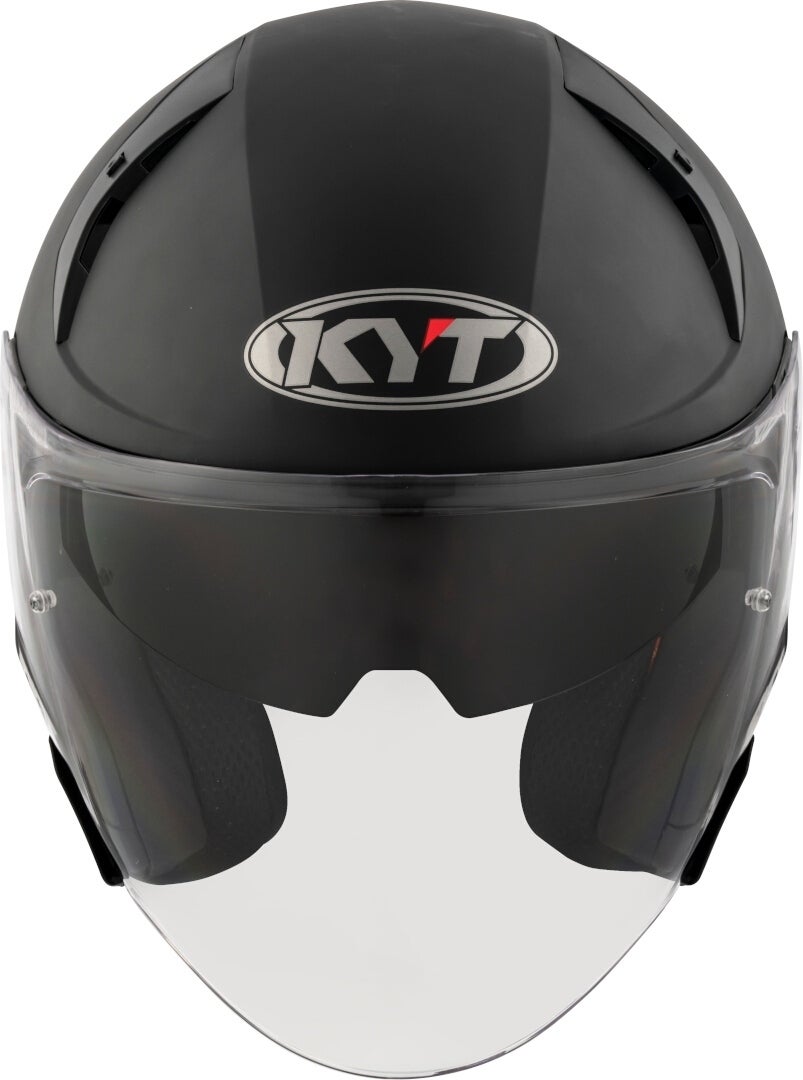 KYT TTR-Jet Plain Jet hjelm Black Matt S (55/56) Figur 2