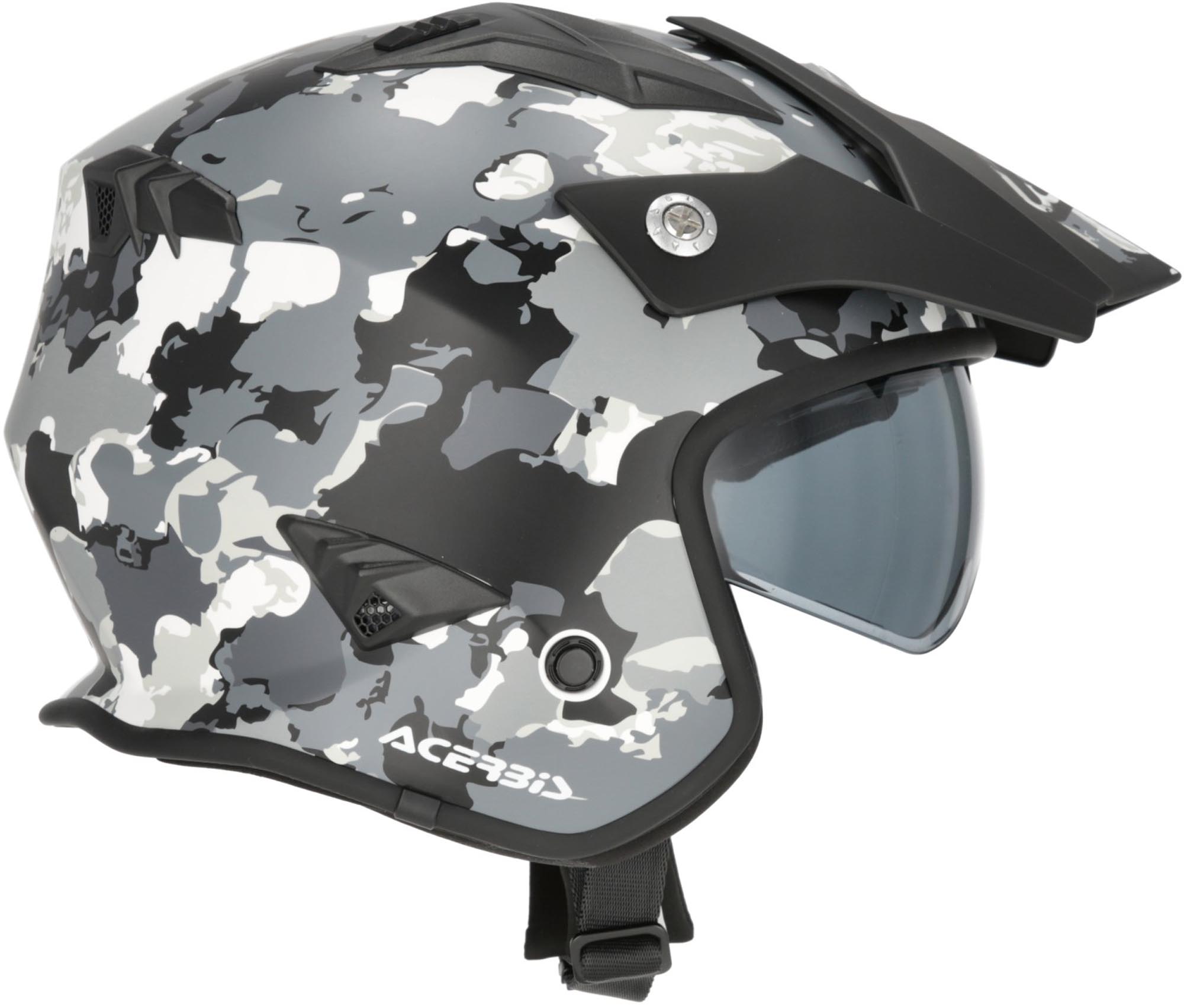 Acerbis Aria Sport Camo Cască cu reacție Gri/negru mat M (57/58) Figura 2
