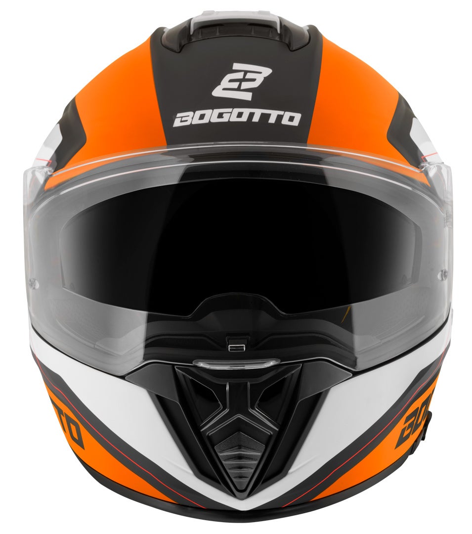 Bogotto FF122 BGT Casque orange/blanc 2XL Figure 4