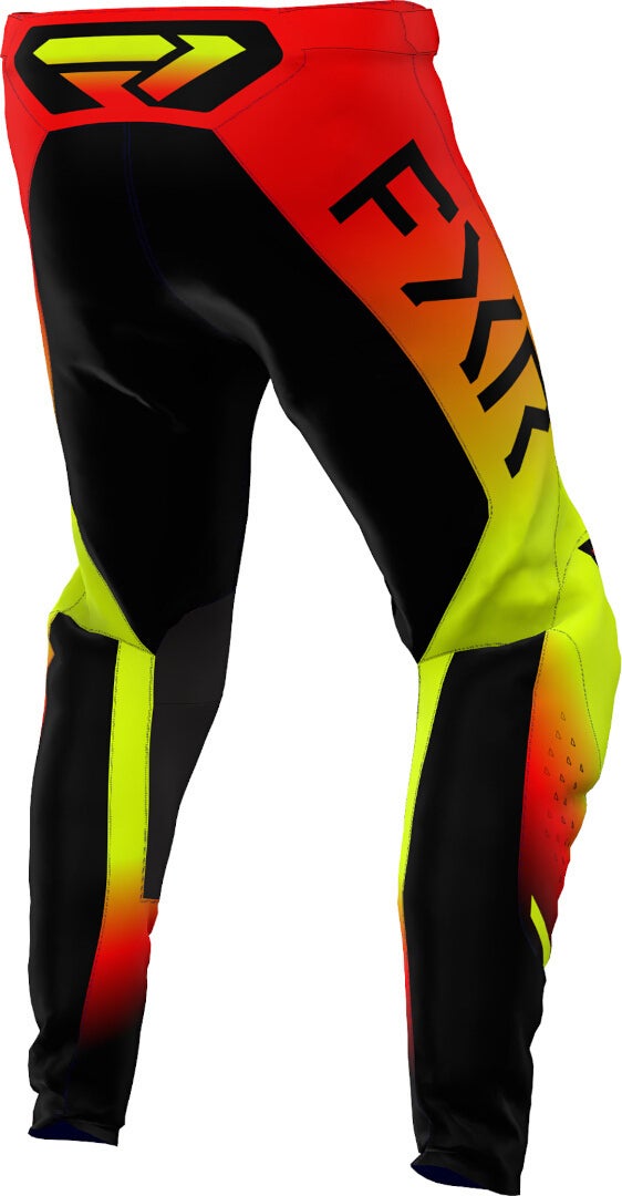 FXR Helium Jugend Motocross Hose gelb/orange 28 Abbildung 2