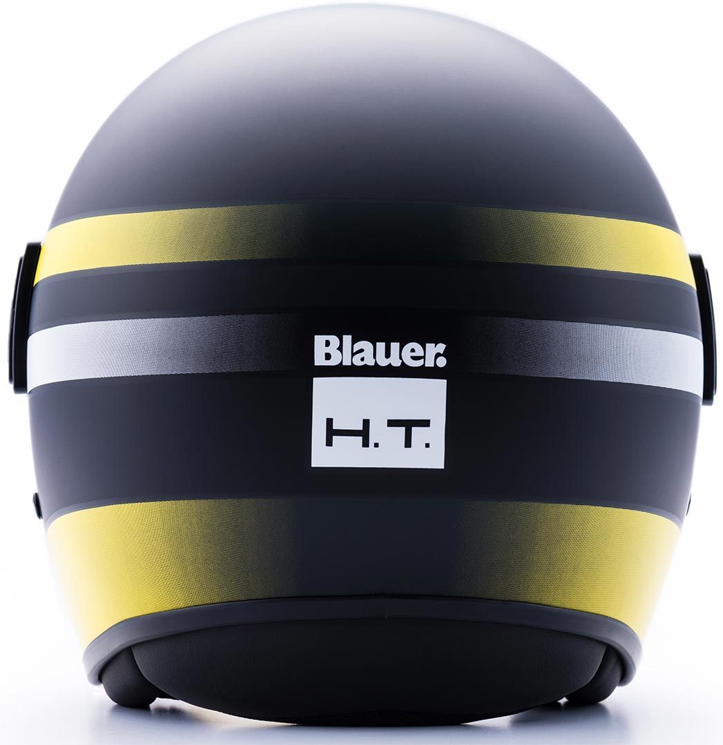 Blauer POD Stripes Capacete a jato preto/amarelo S (55/56) Figura 2