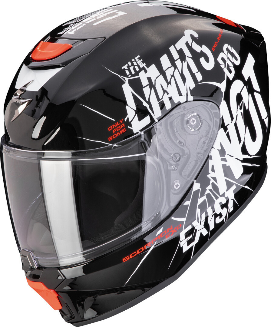 Scorpion Exo-JNR Air Boum Cască pentru copii alb/negru Y/S (48/49) Figura 1