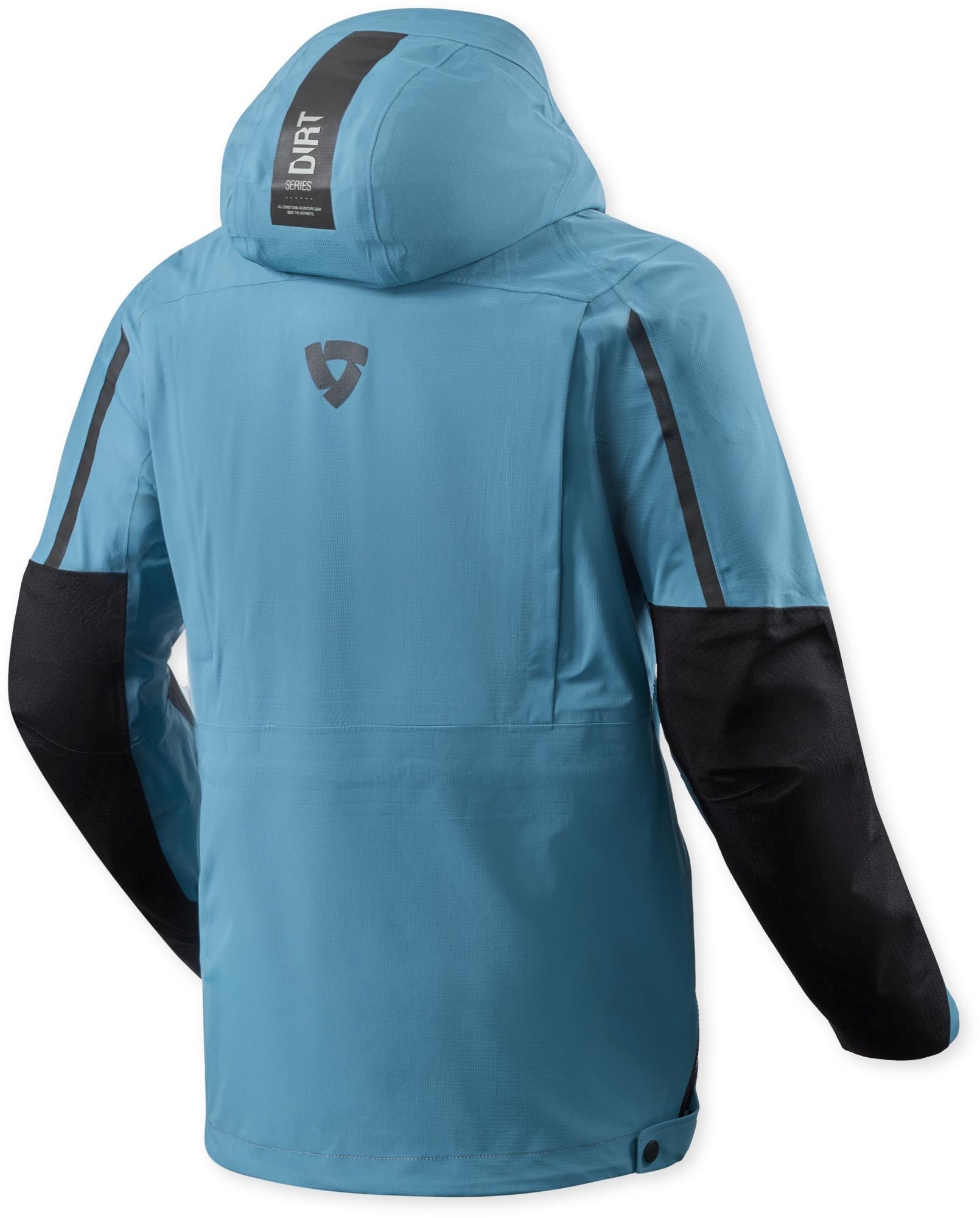 Revit Smock Blackwater 3 H2O giacca a vento impermeabile per moto blu/nero S Figura 2