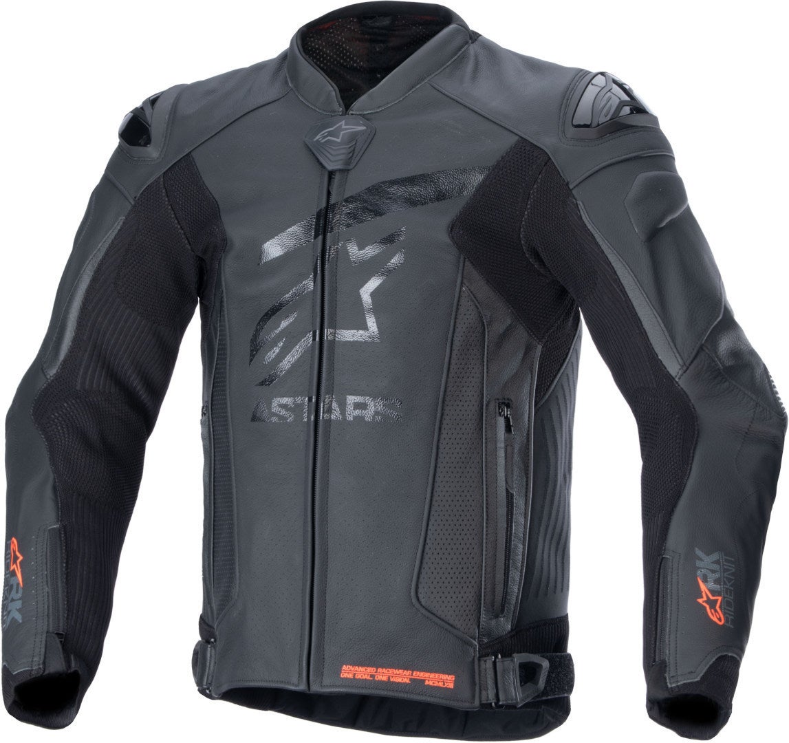 Alpinestars GP Plus R V4 Rideknit perforated Motorcycle Leather Jacket black 56 Figure 1