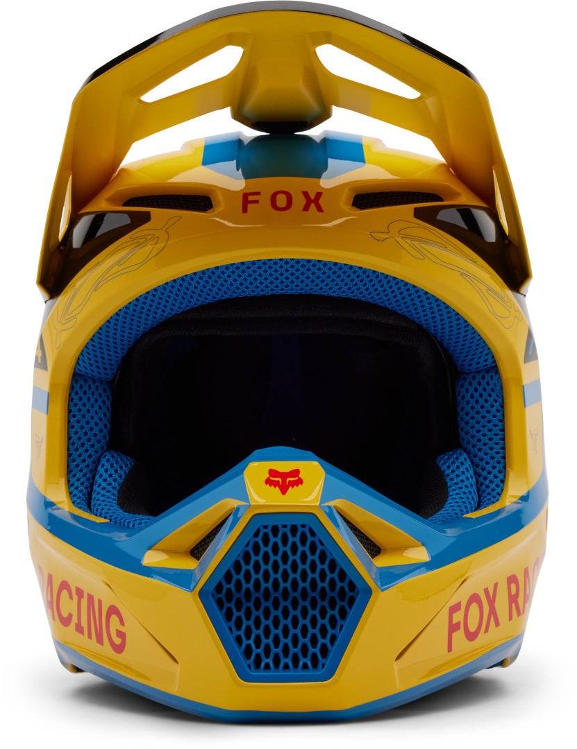 FOX V1 Race Spec MIPS Casco da motocross giallo S (55/56) Figura 5
