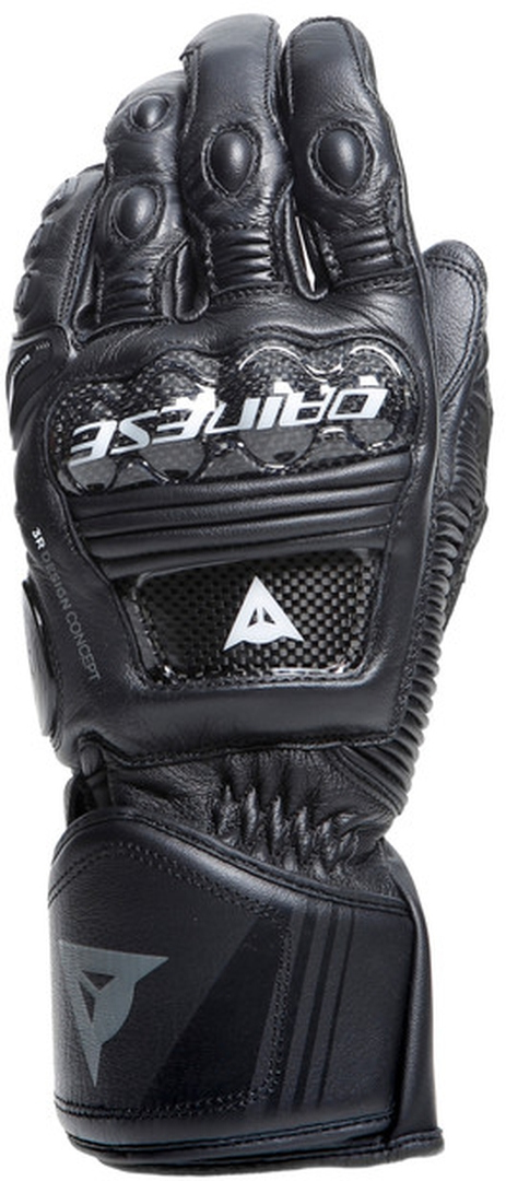Dainese Druid 4 2.0 Motorcykelhandsker sort/grå S Figur 1