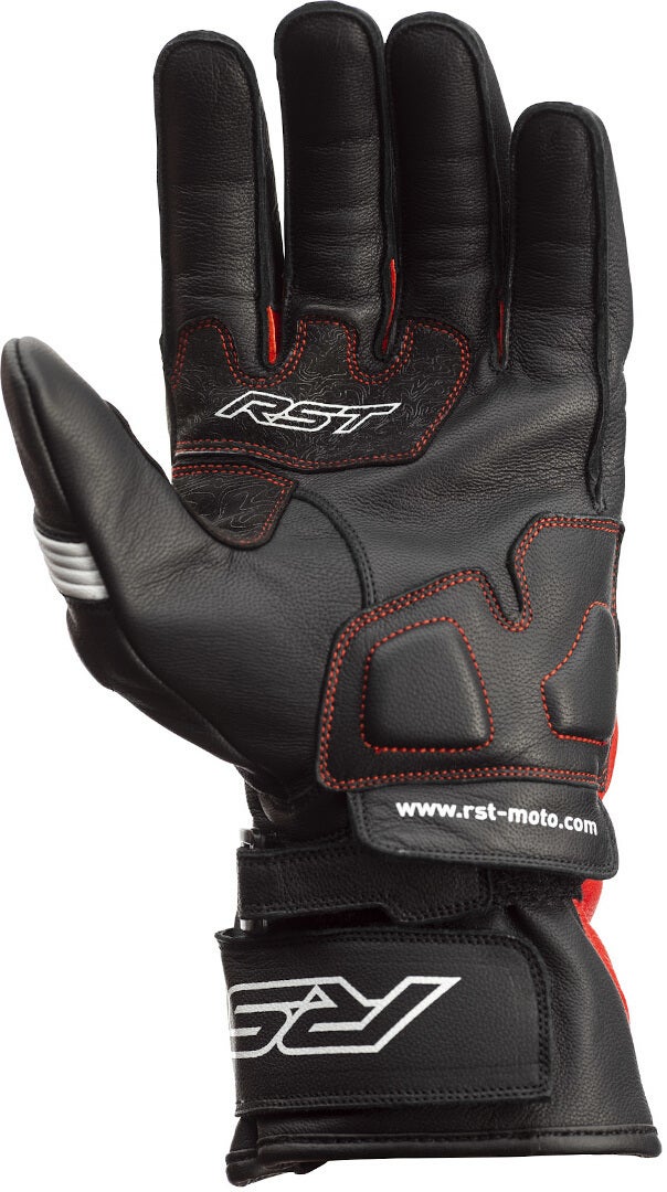 RST Pilot Motorradhandschuhe schwarz/weiß/rot XL Abbildung 4