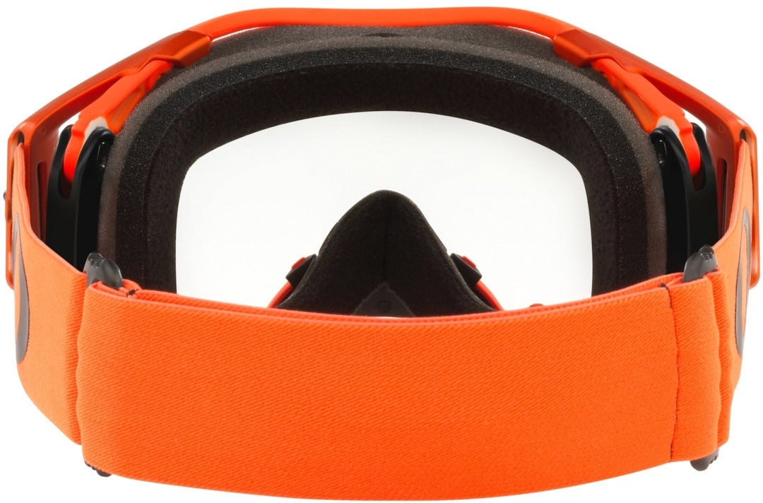 Oakley Airbrake Clear Motocross Goggles orange/black Figure 3