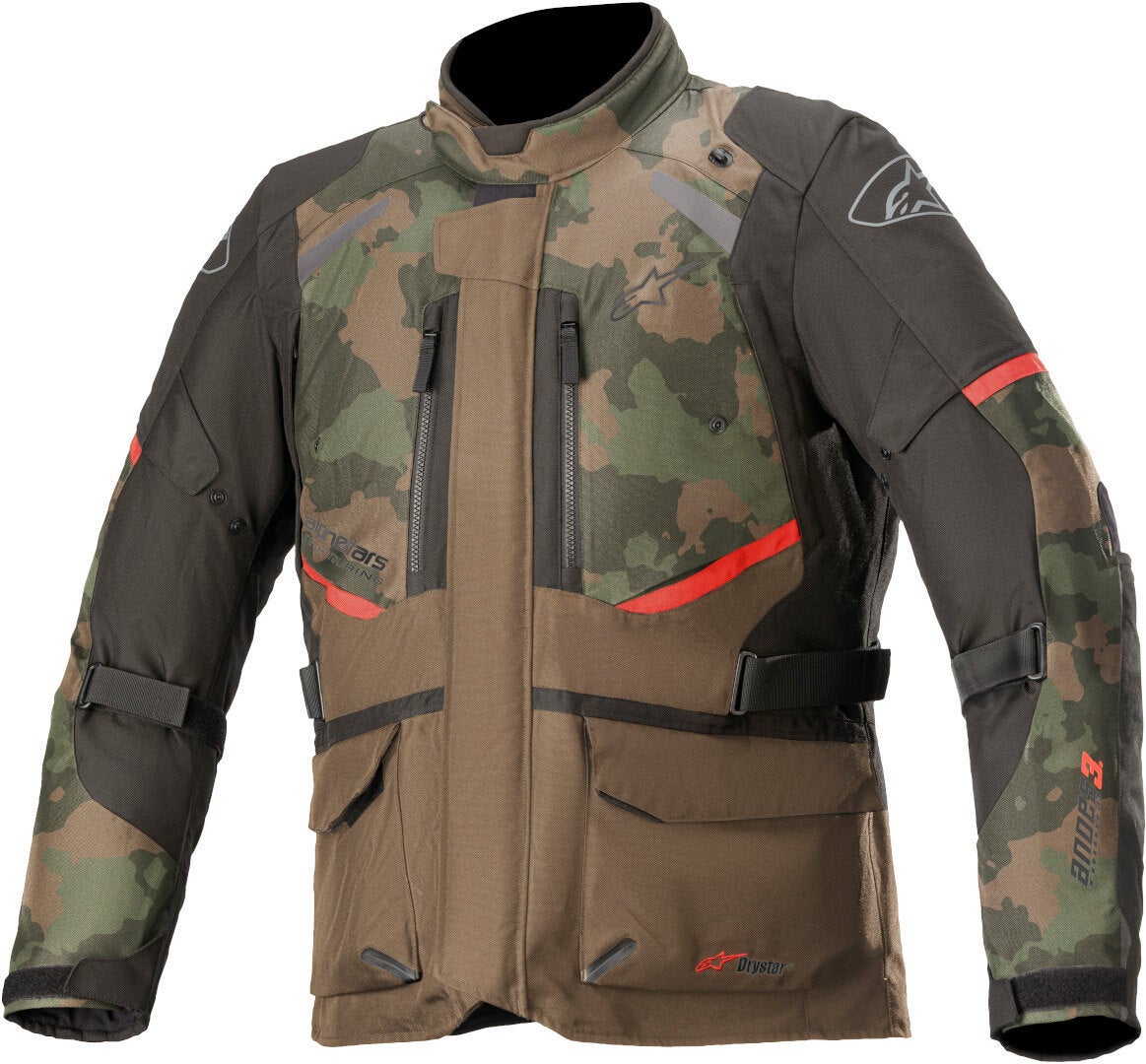 Alpinestars Andes V3 Camo Drystar Motorcycle Textile Jacket 4XL Figure 1