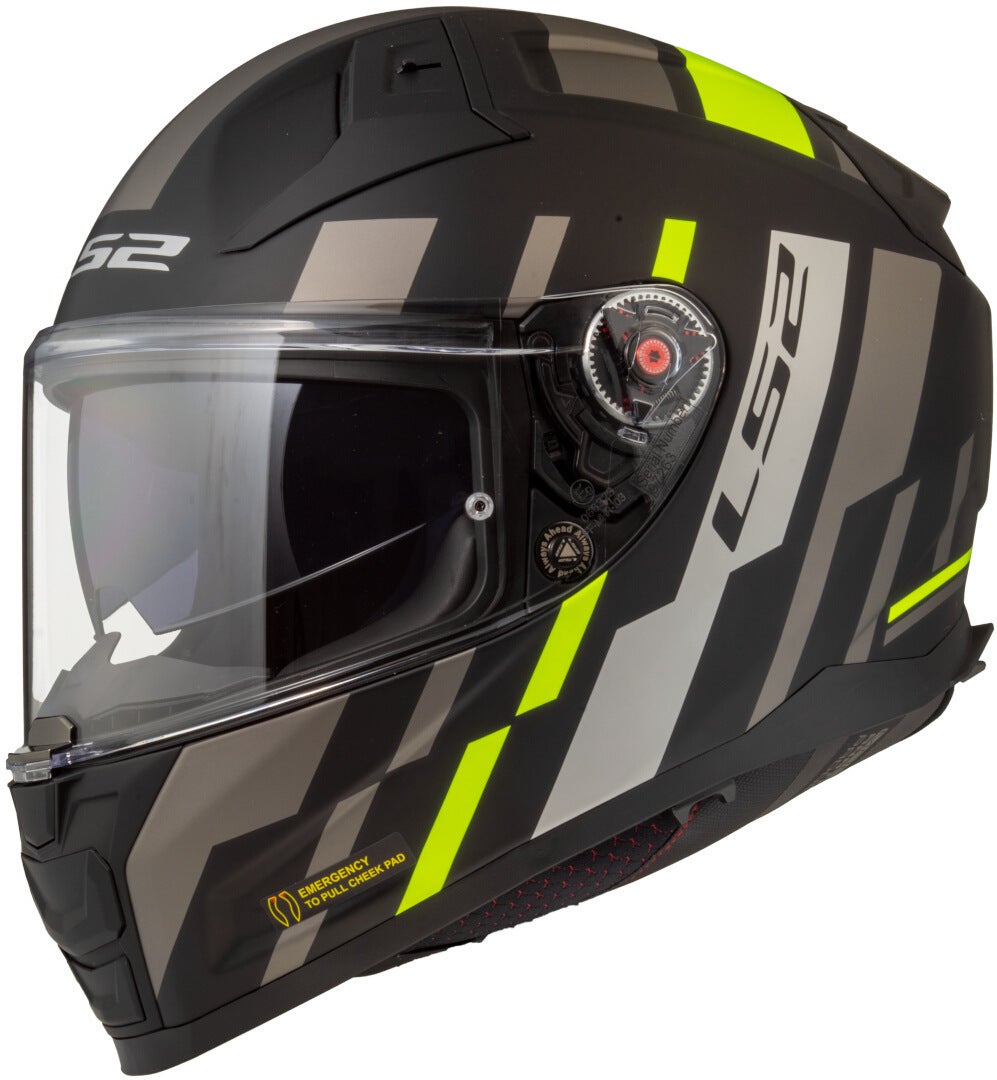 LS2 FF811 Vector II Tron Casco XXS (51/52) Figura 1