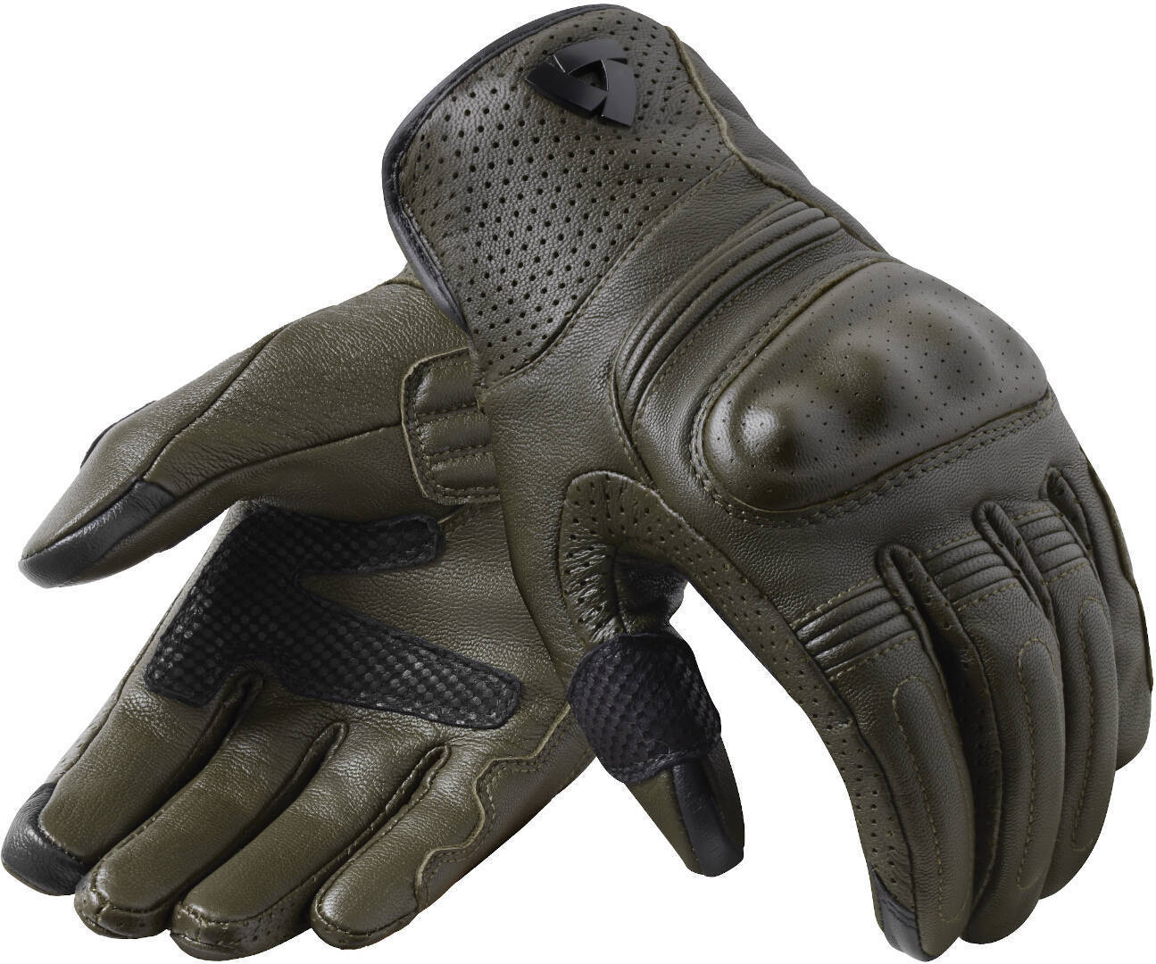 Revit Monster 3 Gants de moto Vert XL Figure 1