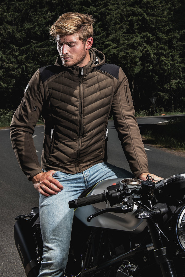 Segura Natcho Motorcycle Textile Jacket Khaki L Figure 3