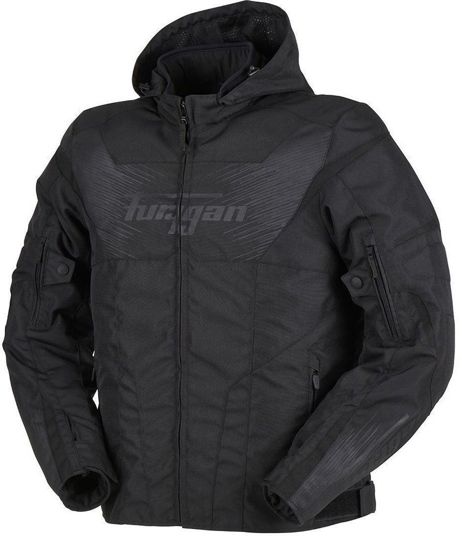 Furygan Shard Waterproof Motorcycle Textile Jacket black M Figure 2