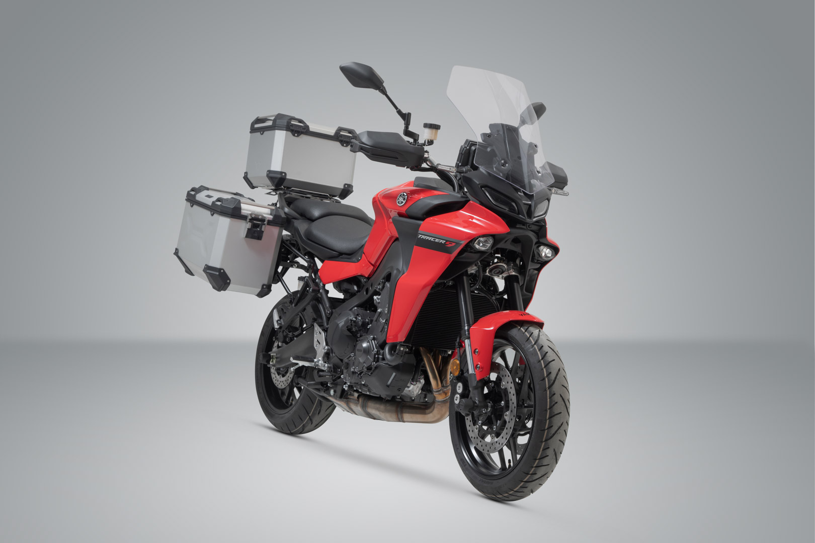 Setul de aventură SW-Motech TRAX ADV - Argint. Yamaha Tracer 9 / GT (20-) / GT+ (22-). Figura 2