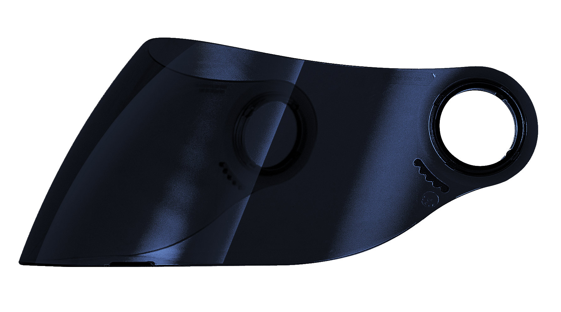 Shark RSF / RSF2 / RSF2i / RSF2 Race / S500 Vizor Albastru Iridium Figura 1