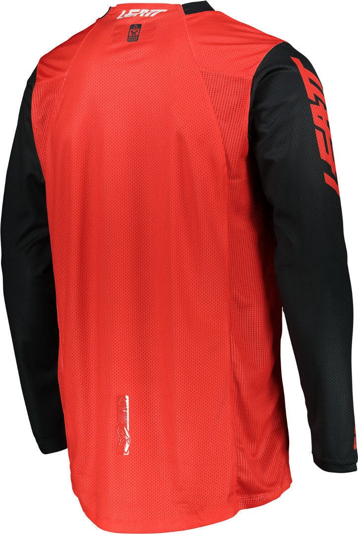 Leatt Moto 4.5 Lite Color Motocross Jersey rød XXL Figur 3