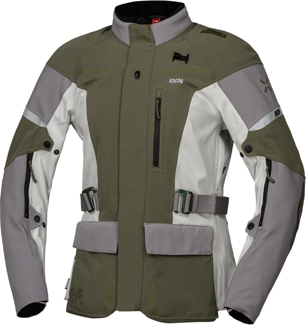 IXS Venture-STX 1.0 imperméable dames moto textile veste Vert/Gris L Figure 1