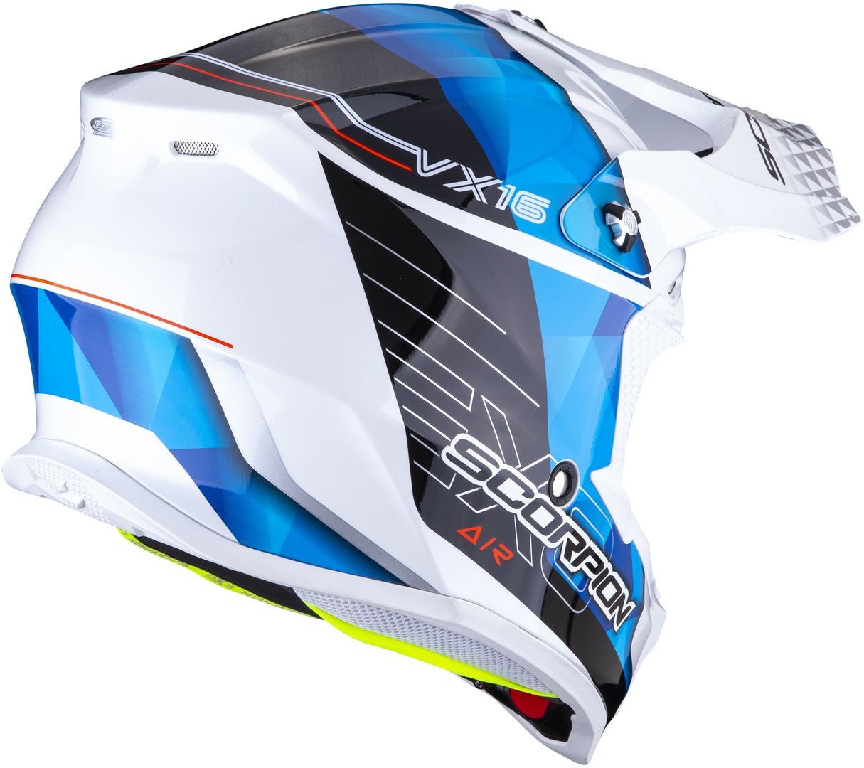 Scorpion VX-16 Air Gem Casco Motocross bianco/blu M (57/58) Figura 2