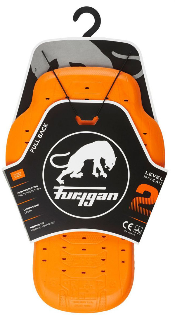 Furygan D3O Level2 Rückenprotektor XS Abbildung 4