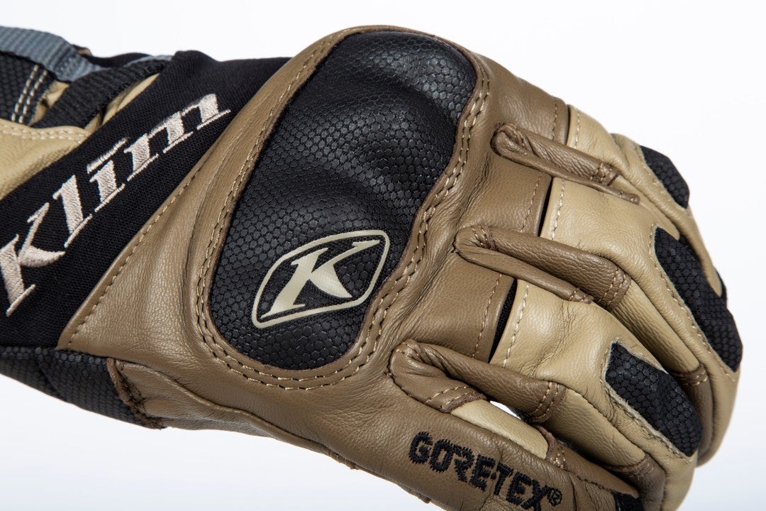 Klim Adventure GTX Short Luvas de moto marrom XL Figura 3