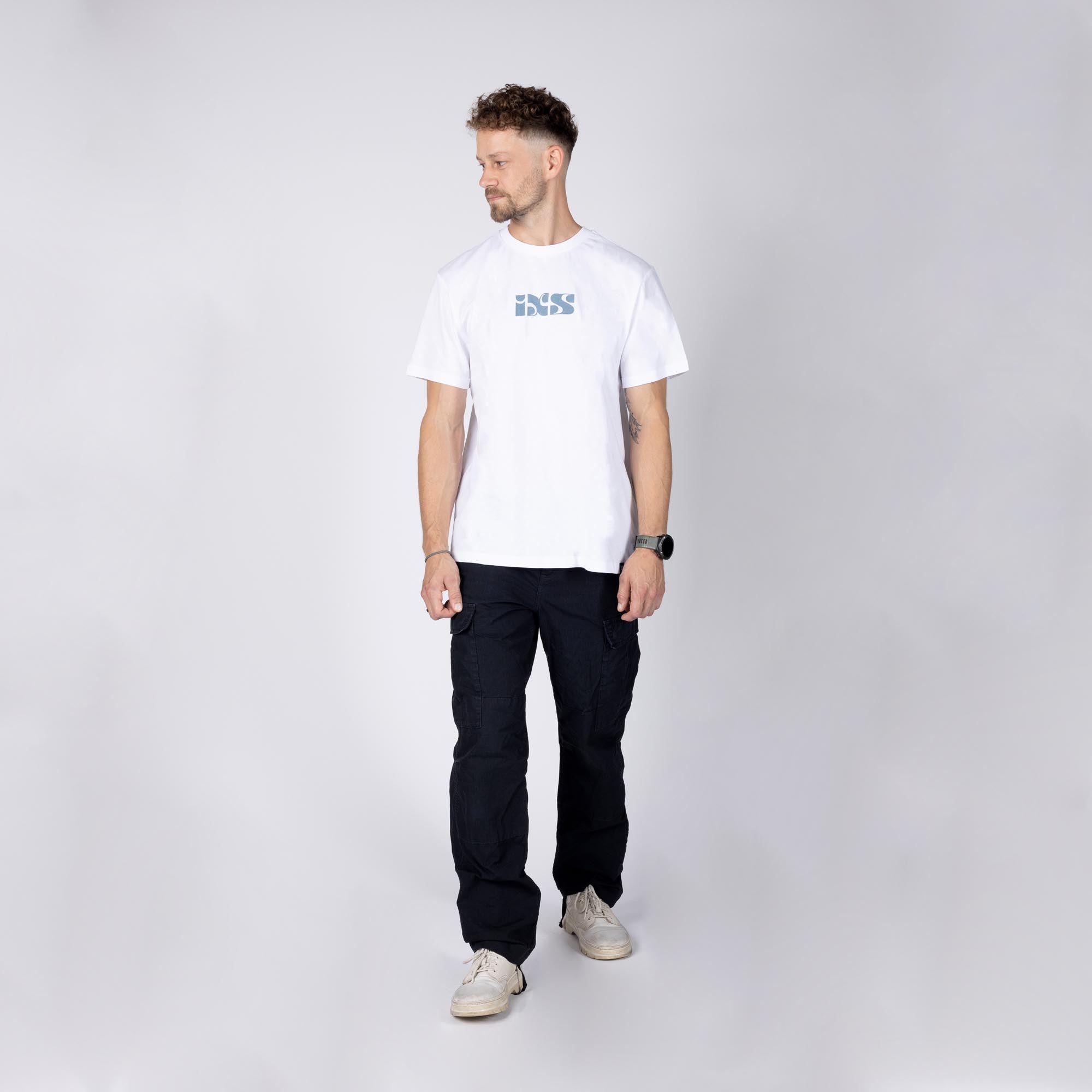 IXS Brand 1.1 Tričko bílá L Obrázek 4