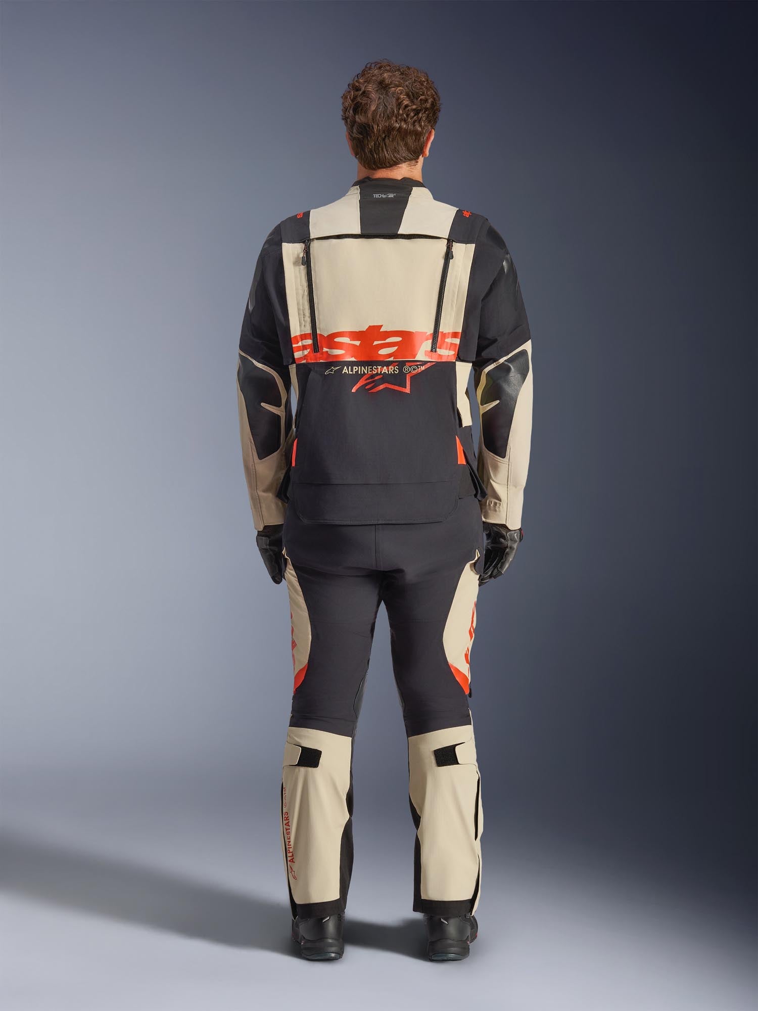 Alpinestars Harok Pro Drystar XF jaqueta têxtil de motocicleta à prova d'água preto/bege M Figura 12