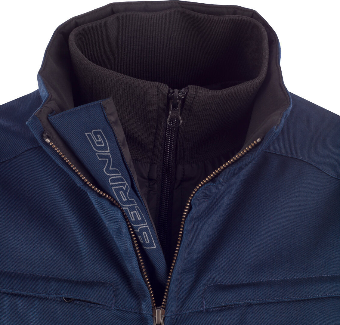 Bering Cruiser waterproof Motorcycle Textile Jacket blue L Figure 4