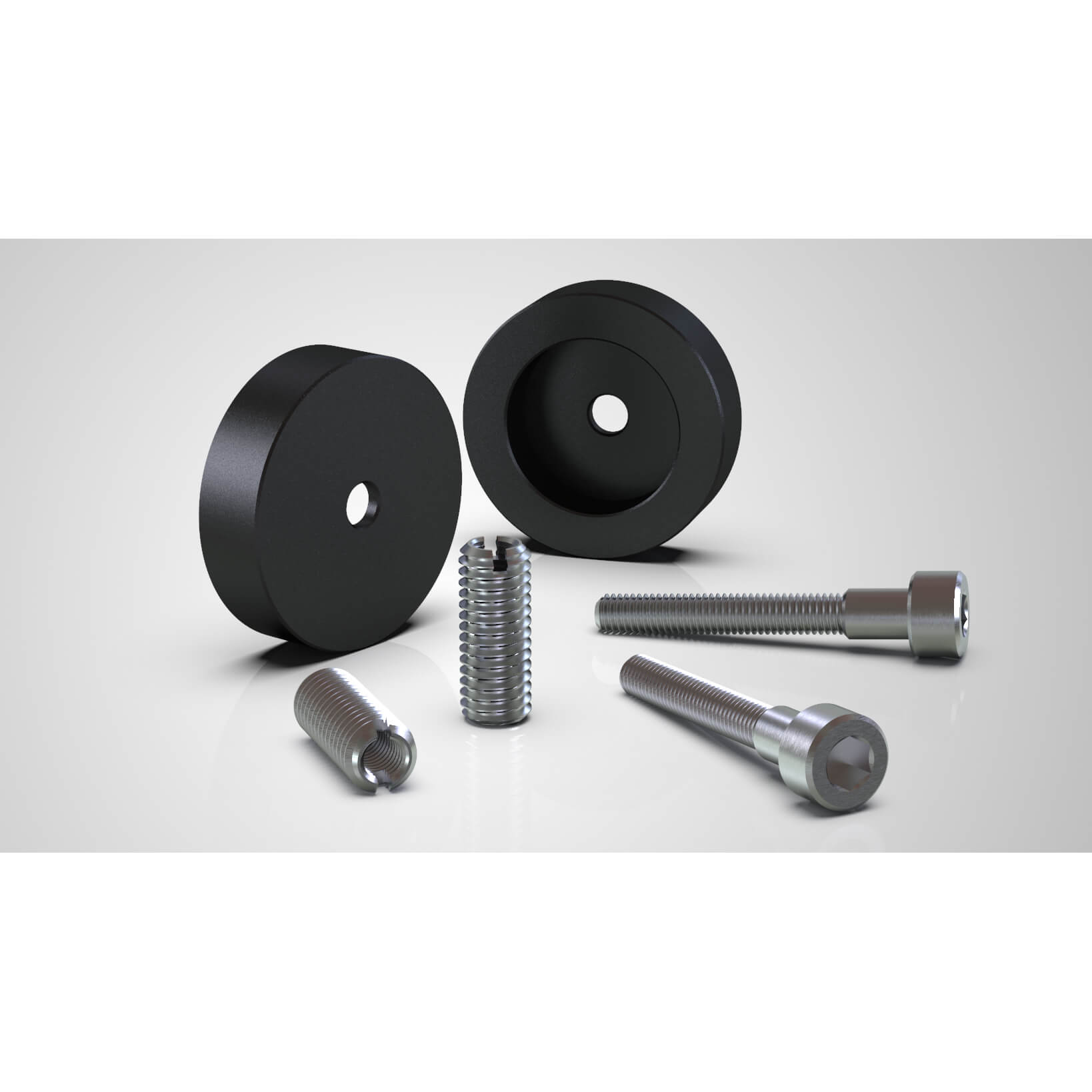 HIGHSIDER M8 Lenkeradapter für div. Kawasaki Modelle Figura 1