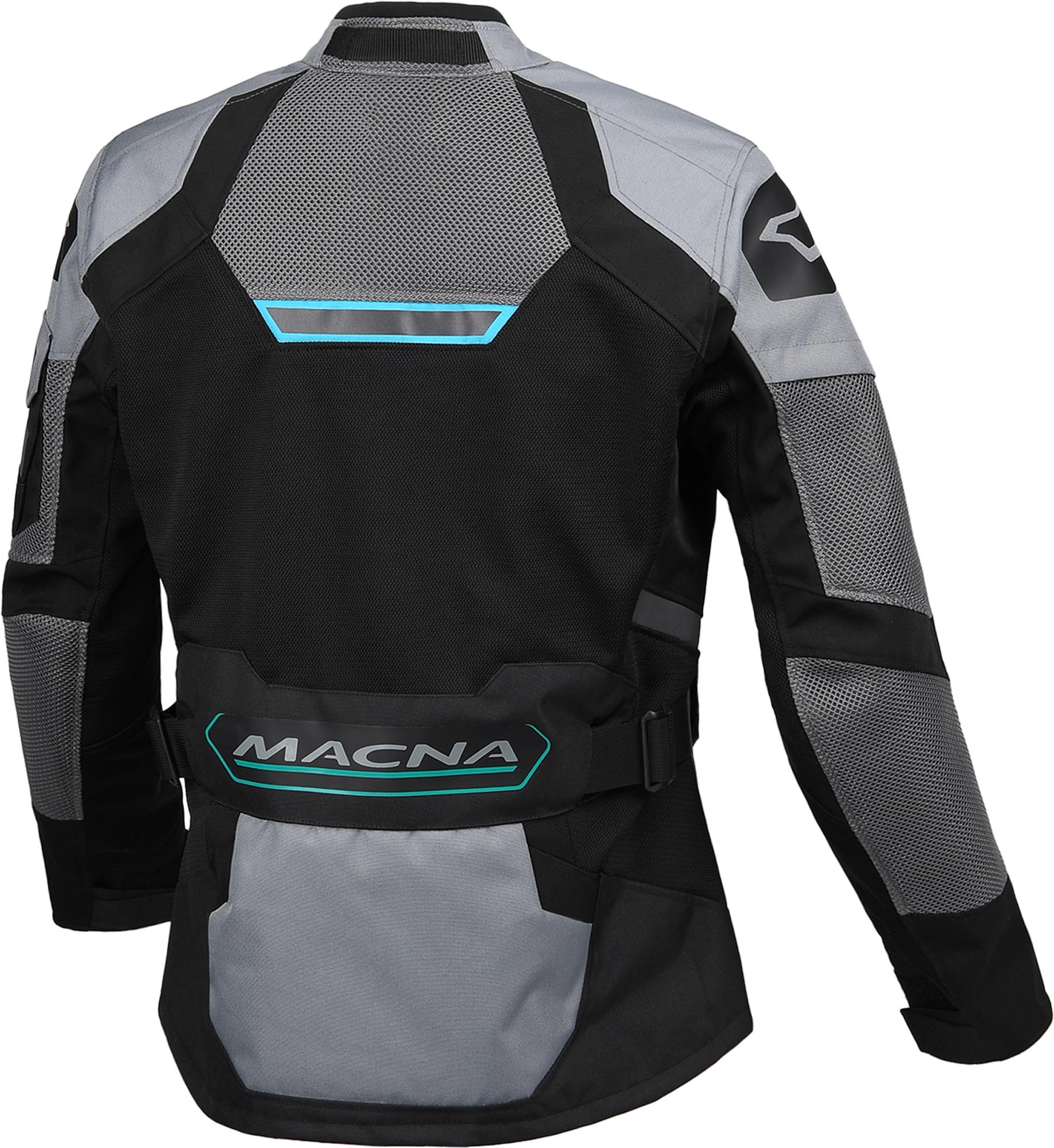 Macna Travelair Damer motorcykeltextiljacka Grå/blå S Figur 2