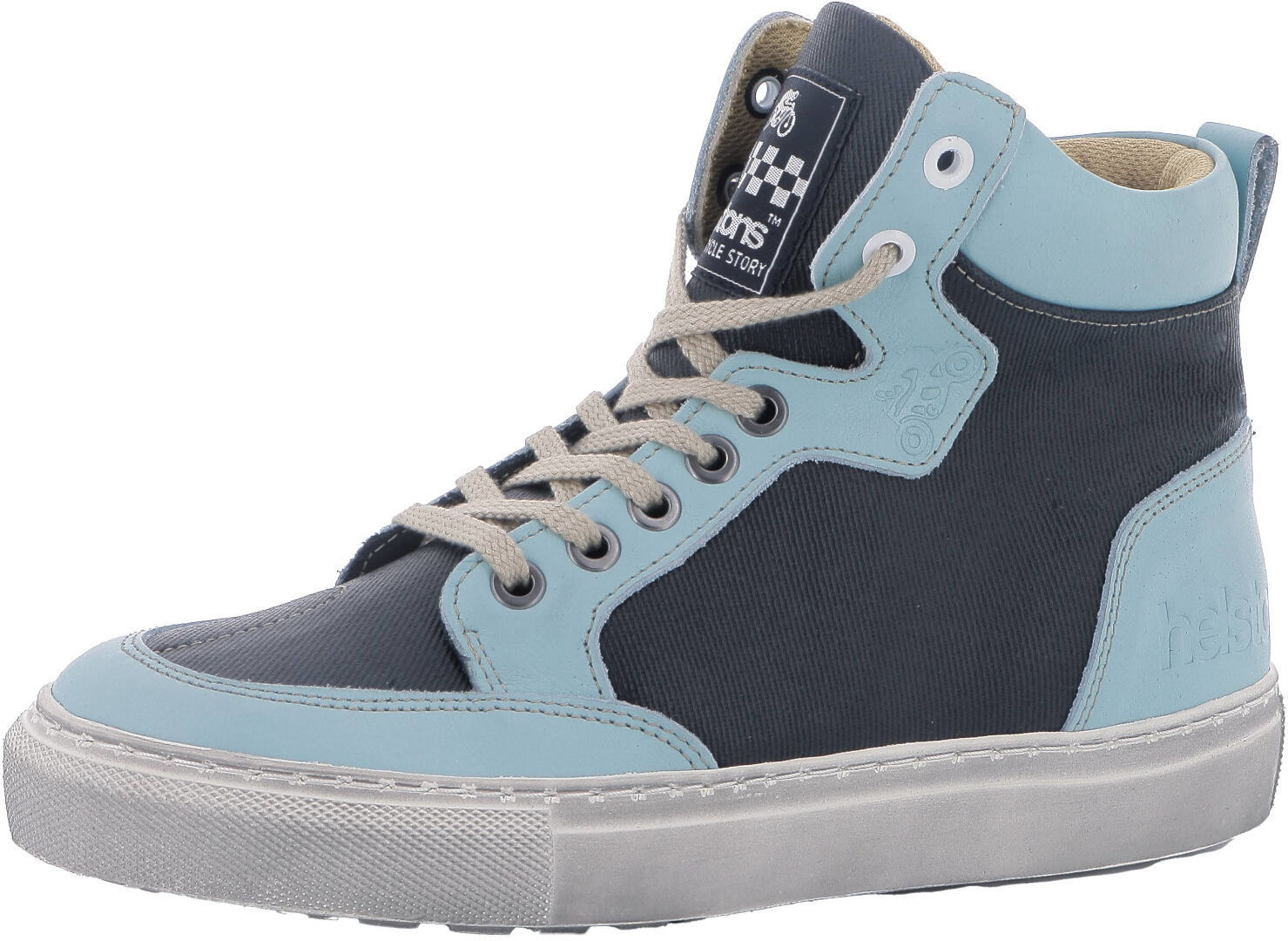 Helstons Maya Damer Motorcykel Sko Mørkeblå/lyseblå 41 Figur 3