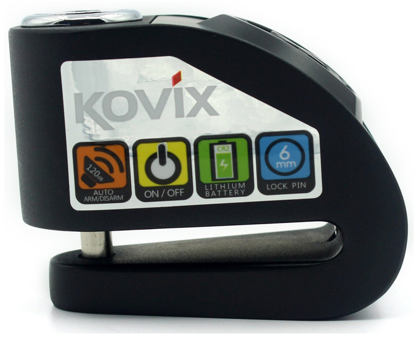 Kovix KD6 Blocaj pe disc de frână negru Figura 6