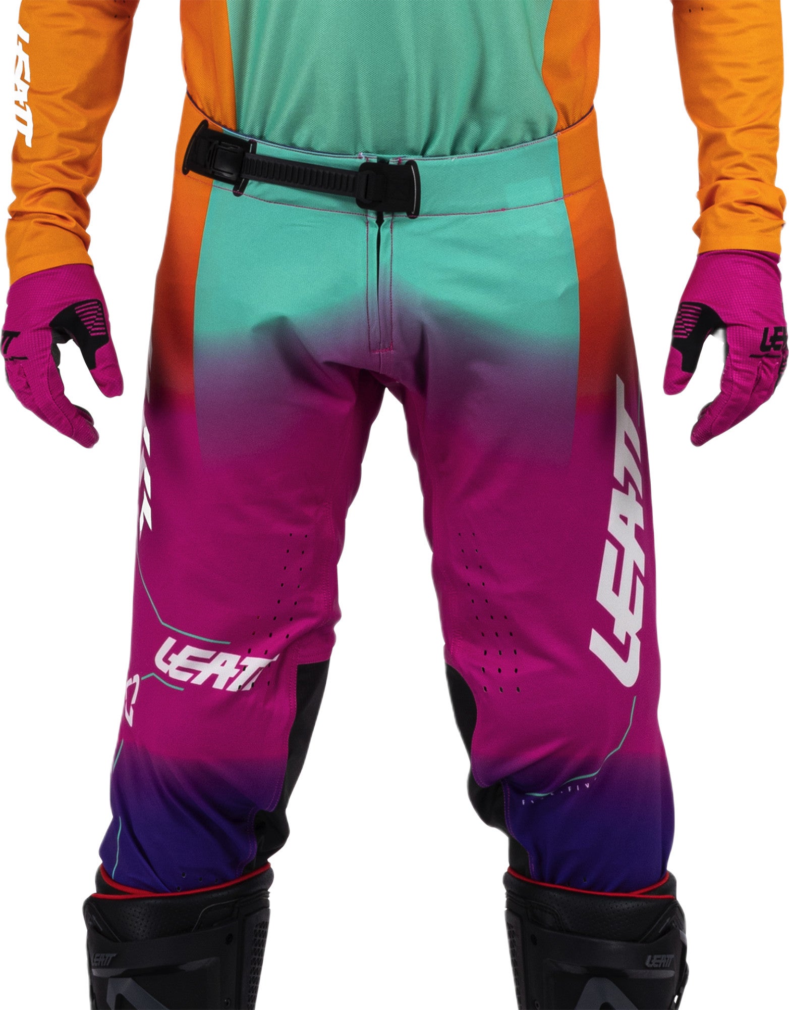 Leatt Moto 5.5 I.K.S V26 Motocross Pants multi-coloured S Figure 3