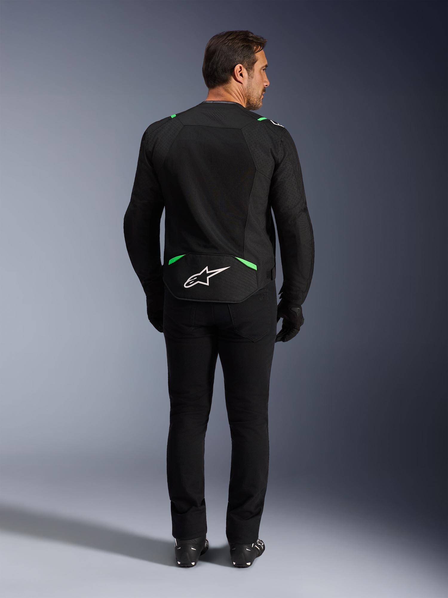 Alpinestars T-Sps Air V2 Blouson textile de moto noir/néon-vert 4XL Figure 7