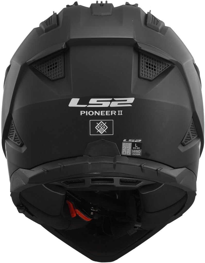 LS2 MX702 Pioneer II Solid Casco da motocross XXL (63/64) Figura 4