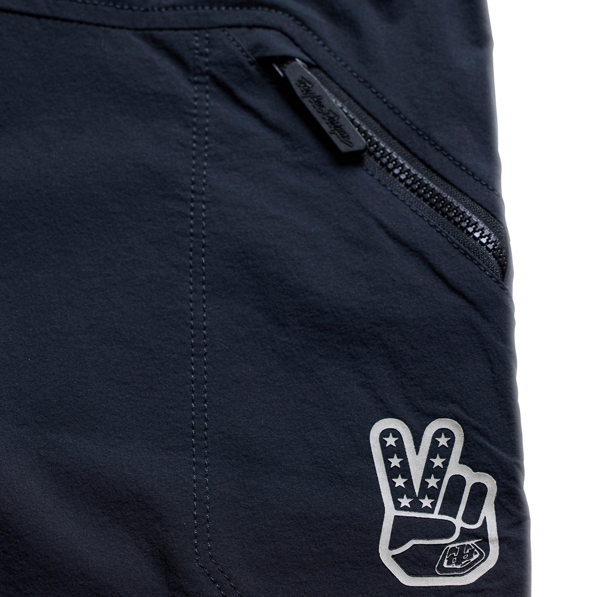Side view of Troy Lee Designs Skyline Trail Mono Youth Bicycle Pants
