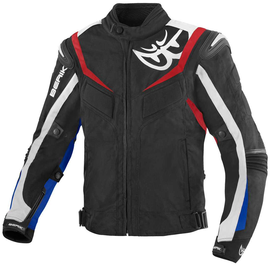 Berik Endurance Waterproof Motorcycle Textile Jacket black/white/red/blue 58 Figure 1