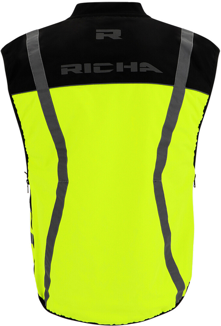 Richa Sleeveless Safety Warnweste S/M/L Abbildung 3
