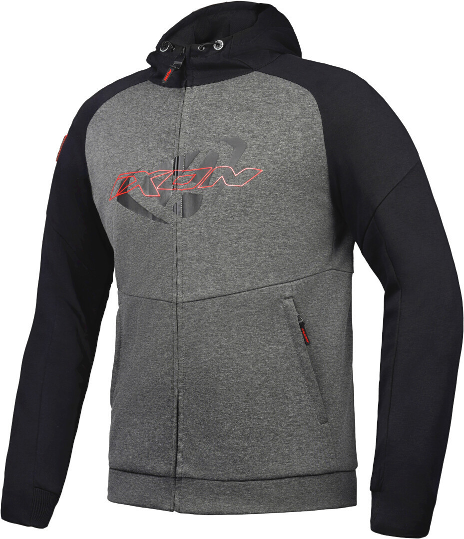 Ixon Touchdown Motorcycle Textile Jacket black/grey 3XL Figure 1