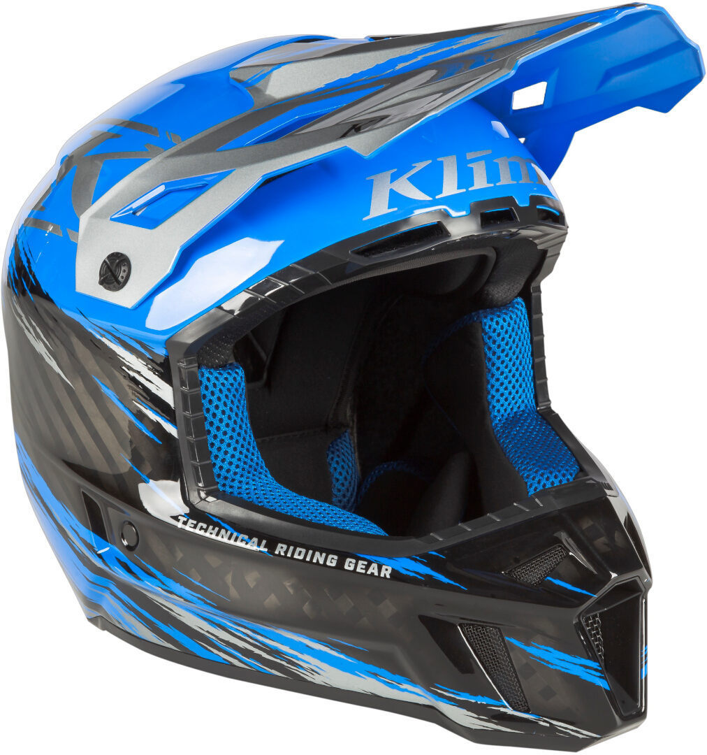 Klim F3 Carbon Pro Thrashed Capacete Snowmobile XL (60/61) Figura 3