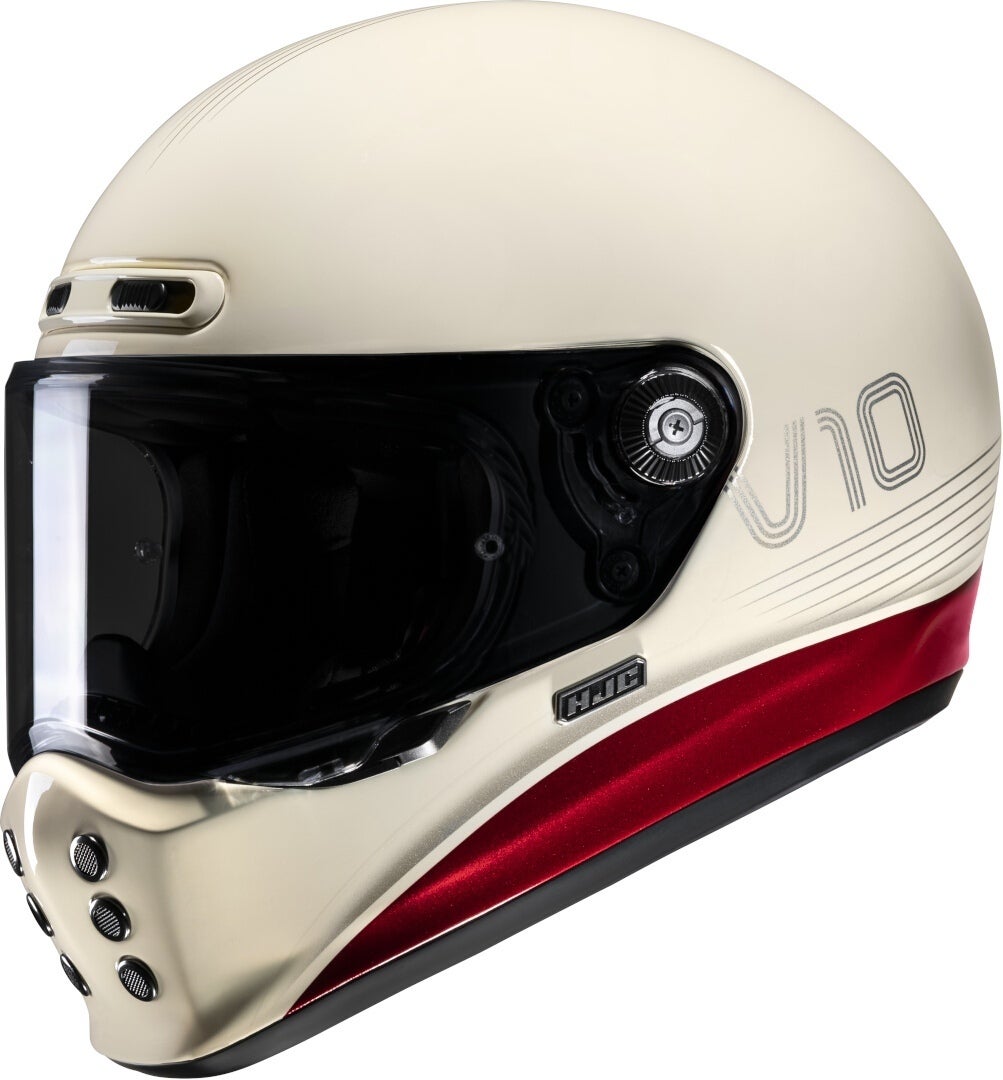 HJC V10 Tami Helm Parelmoer wit S (55/56) Figuur 1