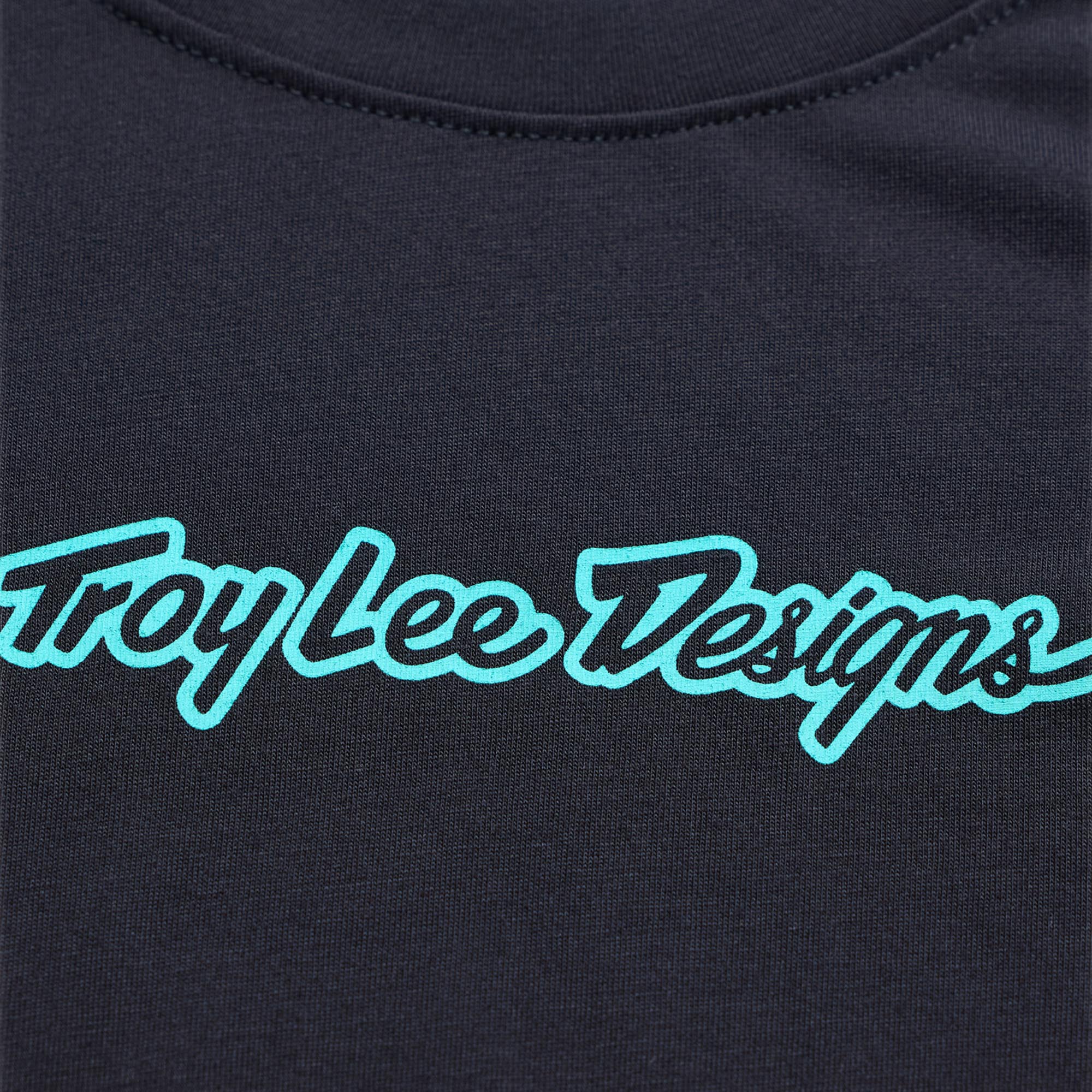Side view of Troy Lee Designs Lilium Ride Signature Ladies Short Sleeve Bicycle Jersey