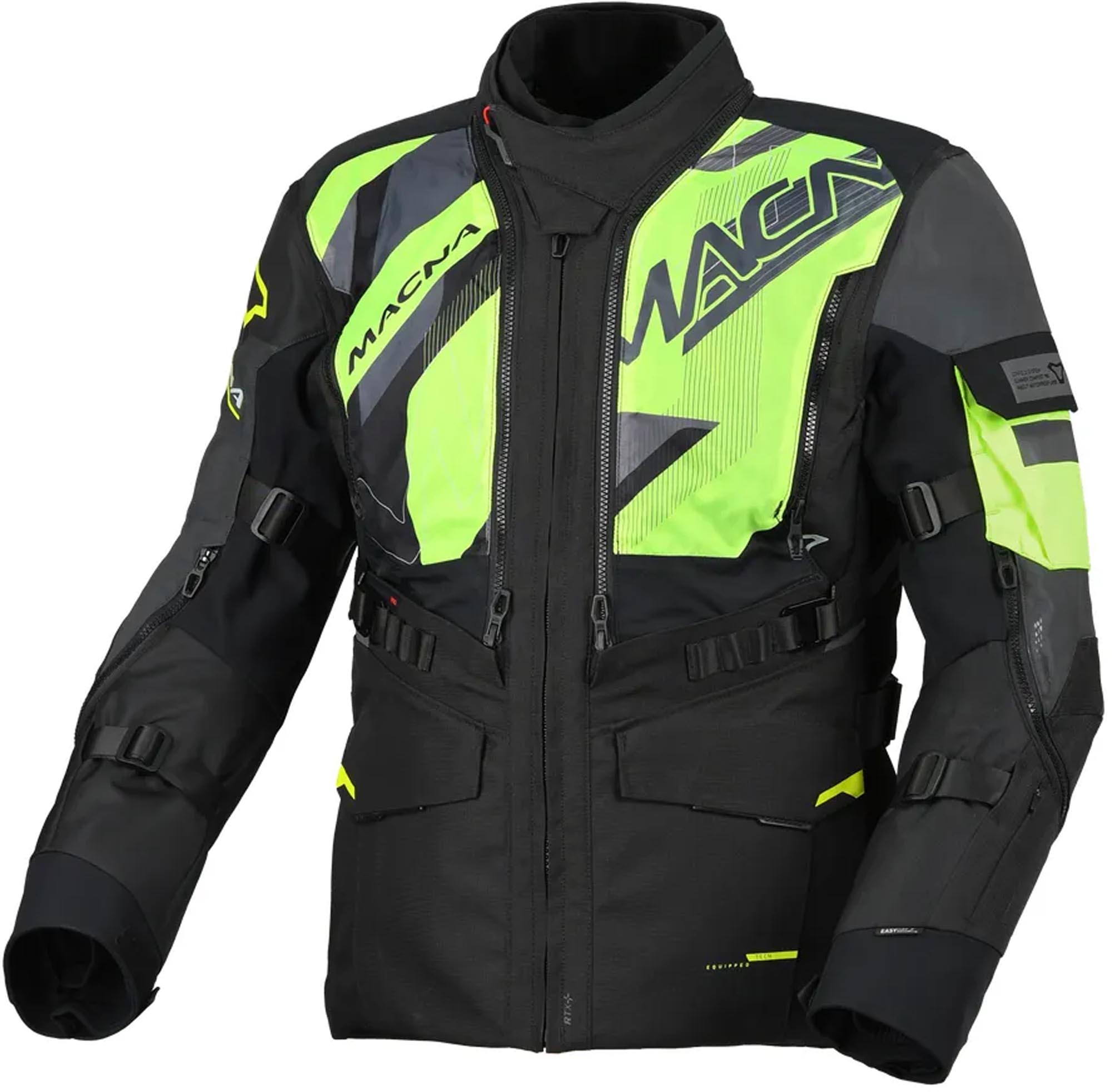 Macna Flexodus NightEye Veste textile moto imperméable XL Figure 7