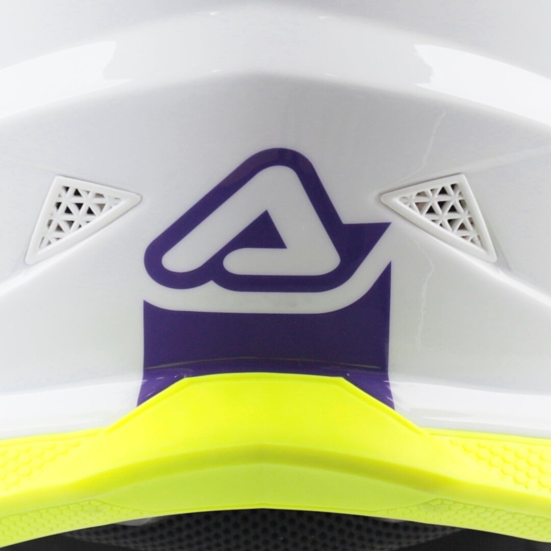 Acerbis T711 Motocross Helmet white/purple L (59/60) Figure 10