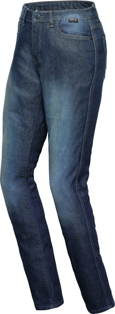 DIFI Brasilia Jeans da moto da donna blu 32/32 Figura 1
