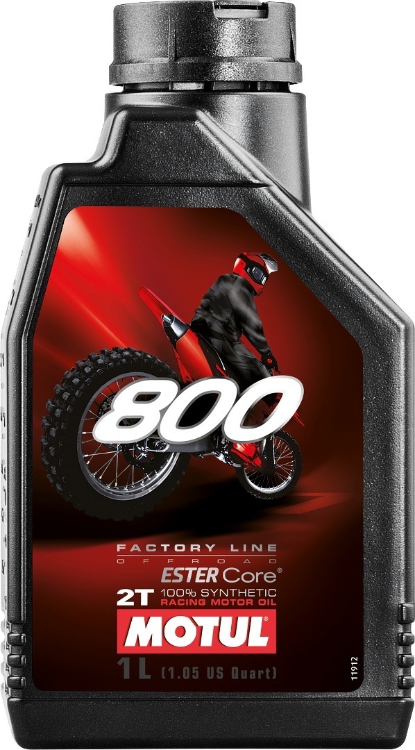 MOTUL 800 2T Factory Line Off Road Motor olja 1 Liter Figur 1
