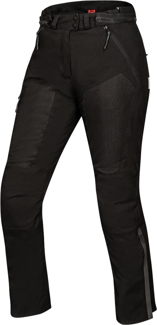 IXS Tourster-Big Air 1.0 Pantaloni textile pentru motociclete pentru doamne negru M Figura 1