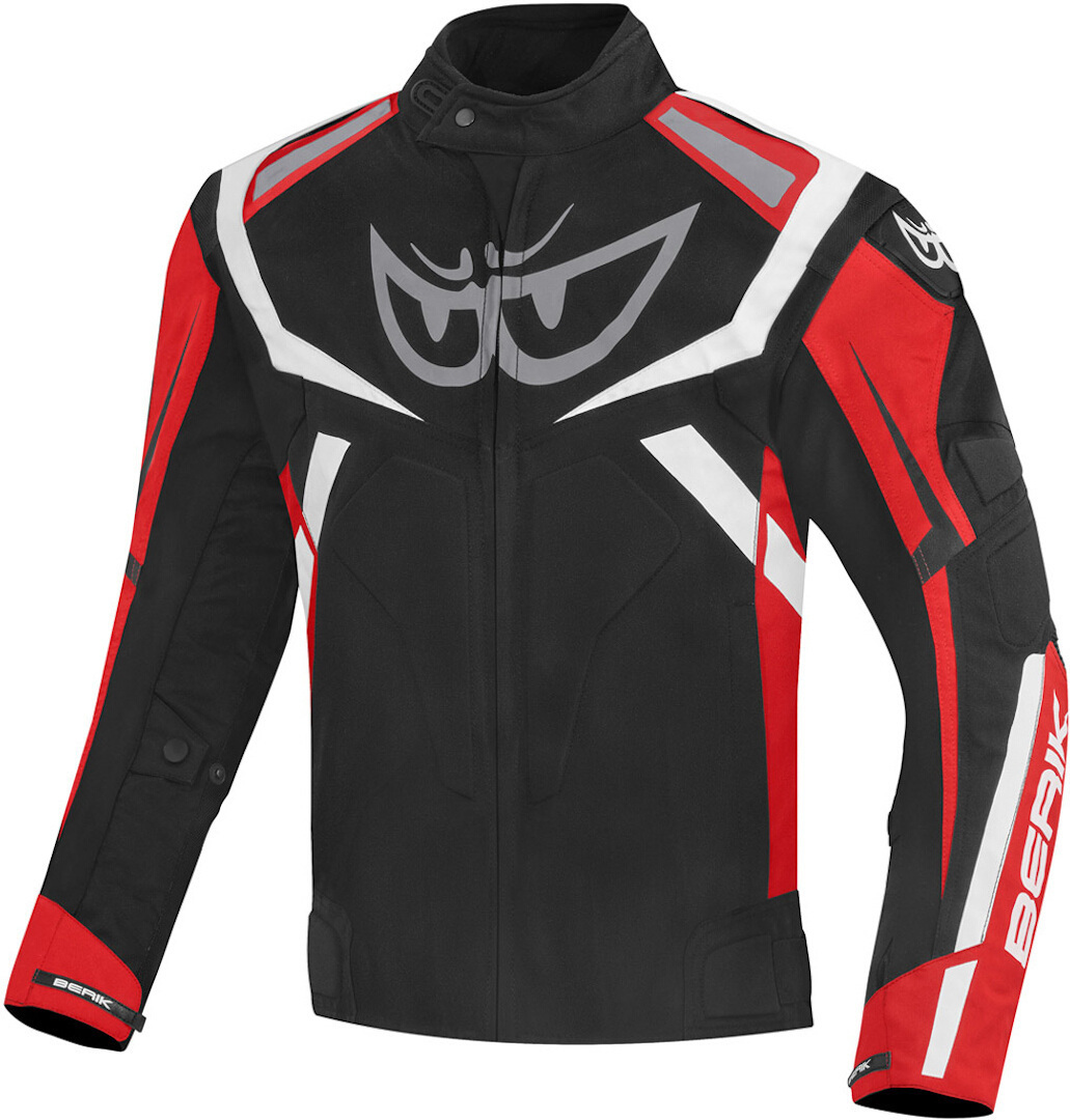 Berik The Eye Waterproof Motorcycle Textile Jacket black/red 50 Figure 1