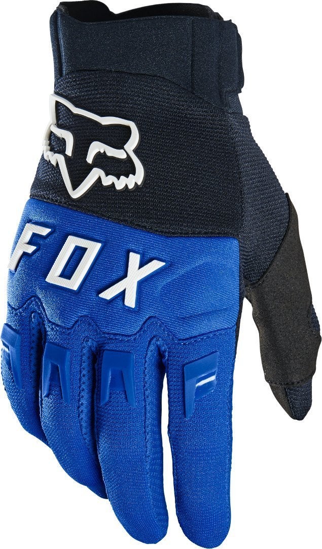 FOX Dirtpaw Motocross handsker blå/sort 2XL Figur 1